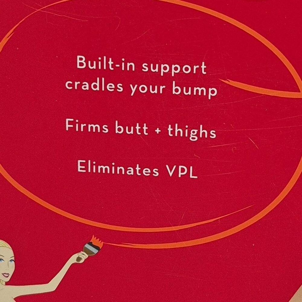Spanx Mama Short Shaping Bare Size A Firms & Support~Eliminates VPL~New - Picture 4 of 7